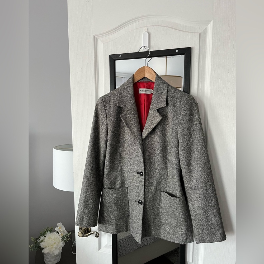 MORE AND MORE wool blazer